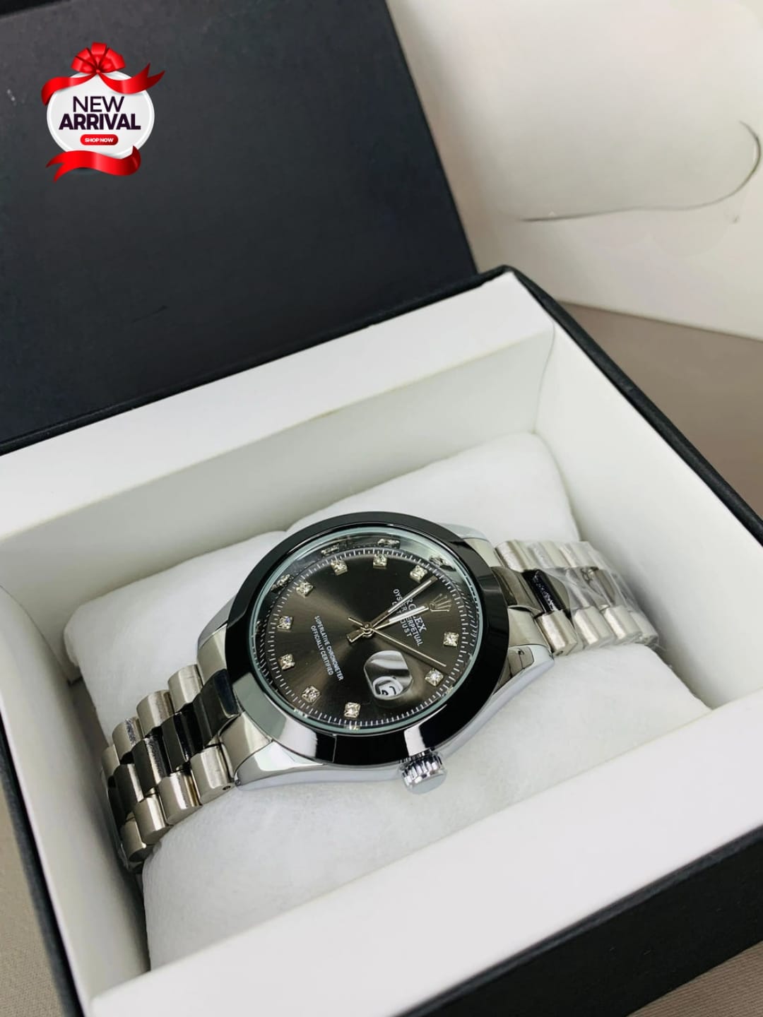 Rolex Regular Stone Watch