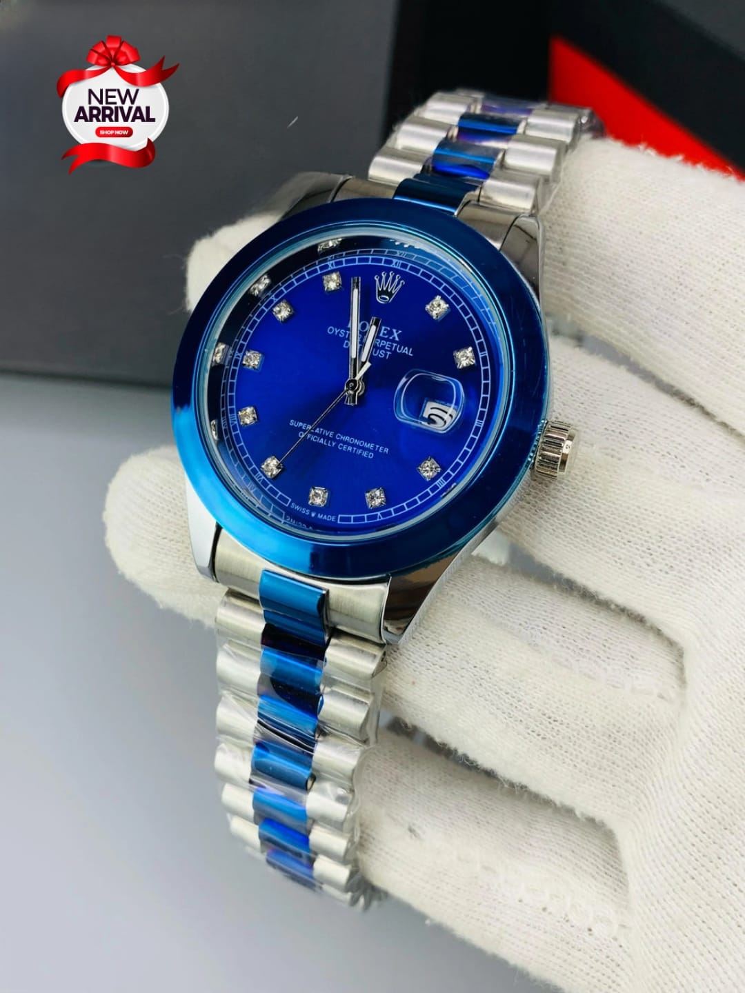 Rolex Regular Stone Watch