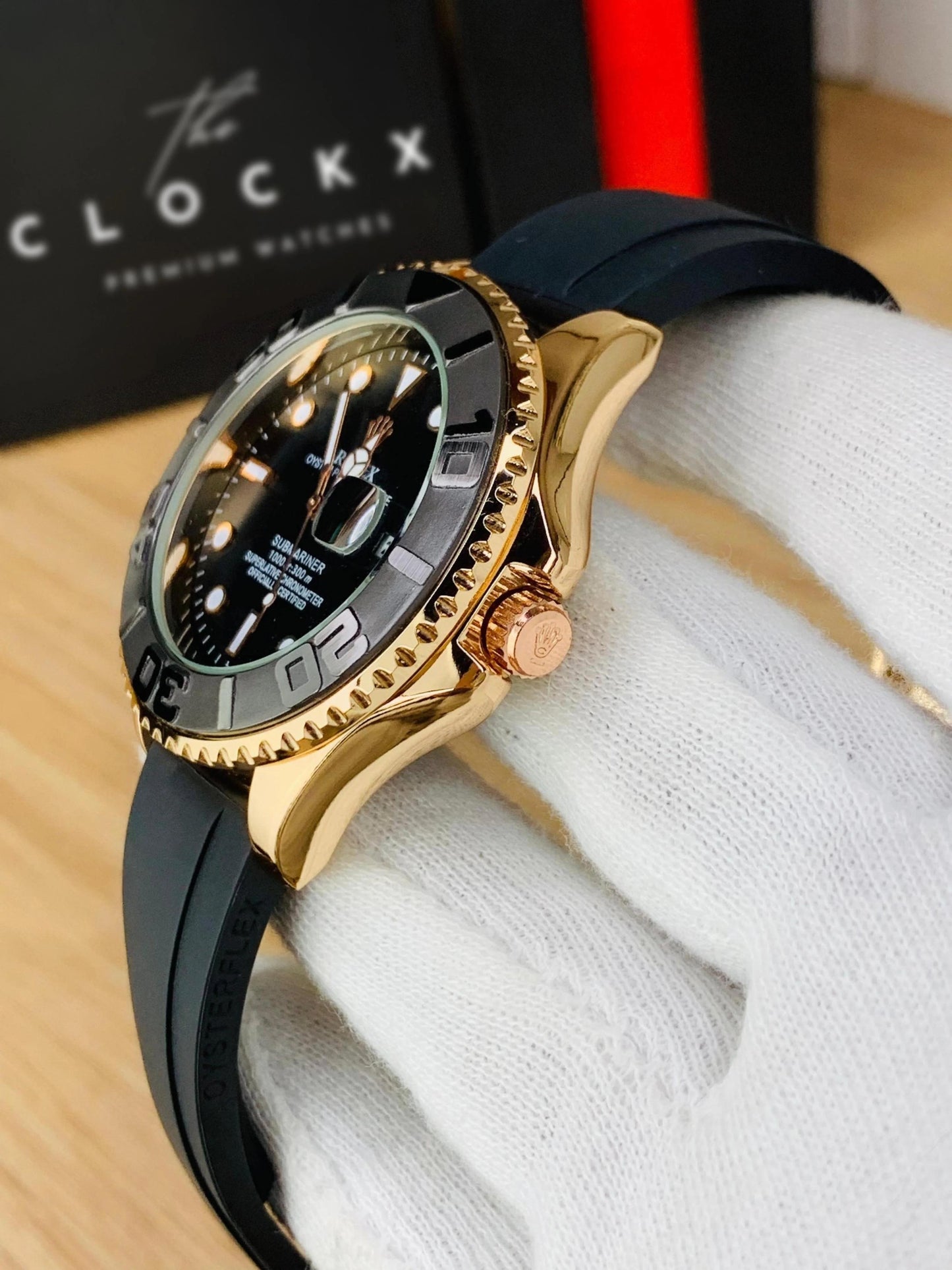 Rolex Watch-Mater Lock.