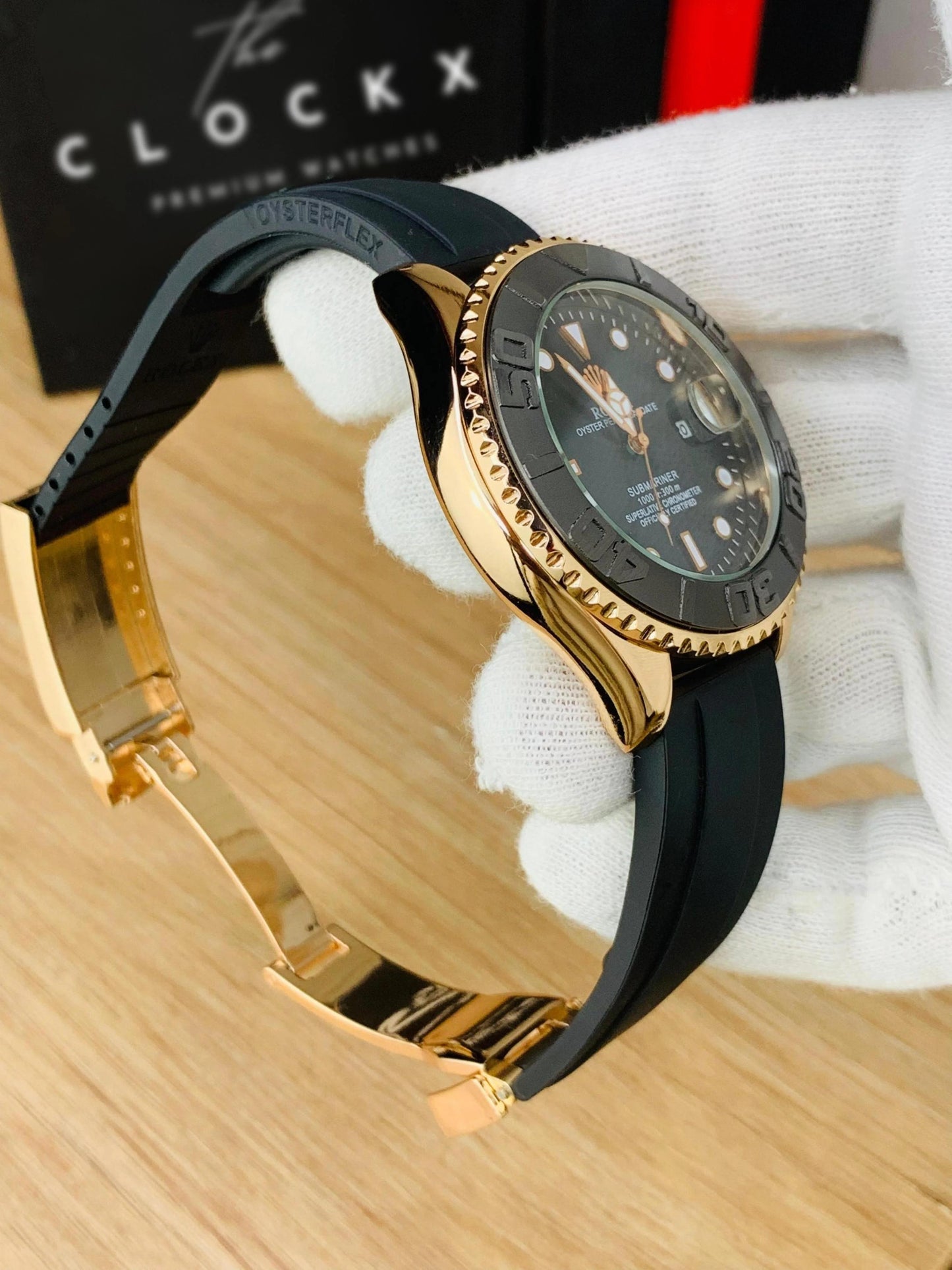 Rolex Watch-Mater Lock.