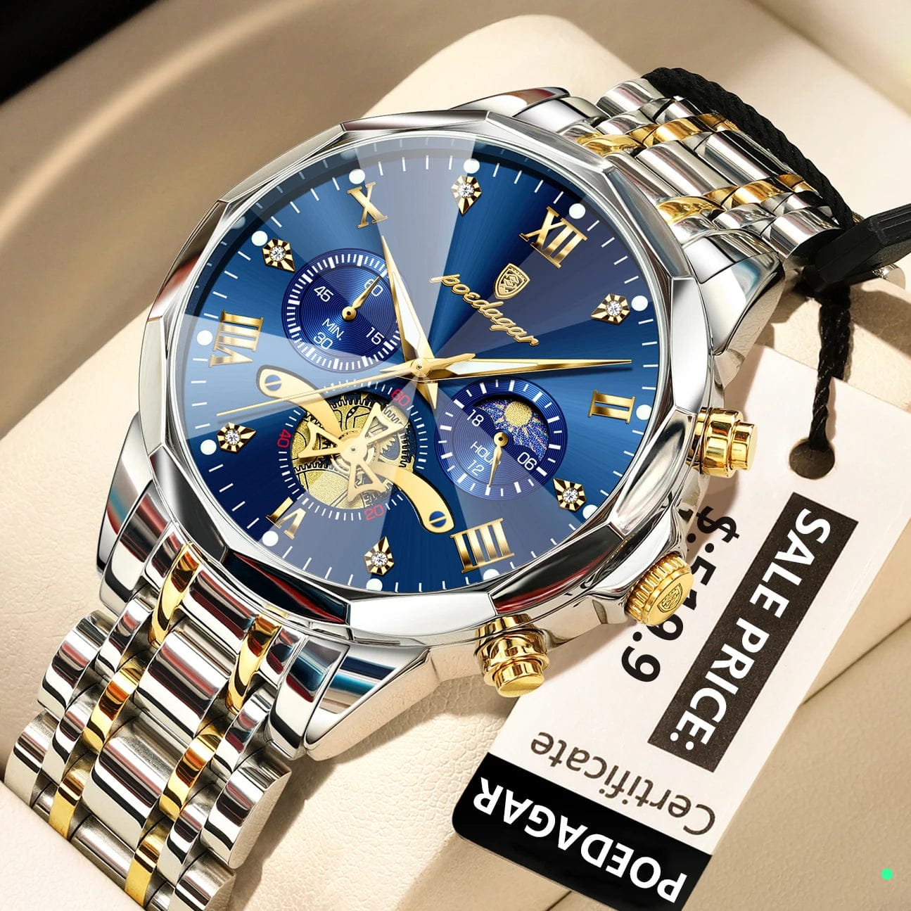 (Poedagar 938 ) Man's Watch