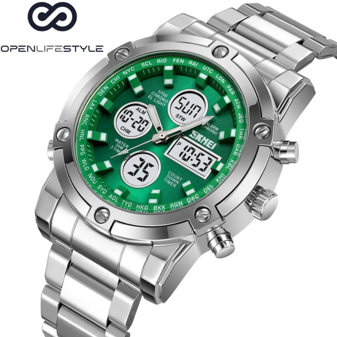 SKMEI Dual Display Watch.