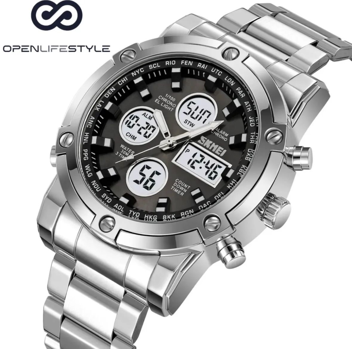 SKMEI Dual Display Watch.