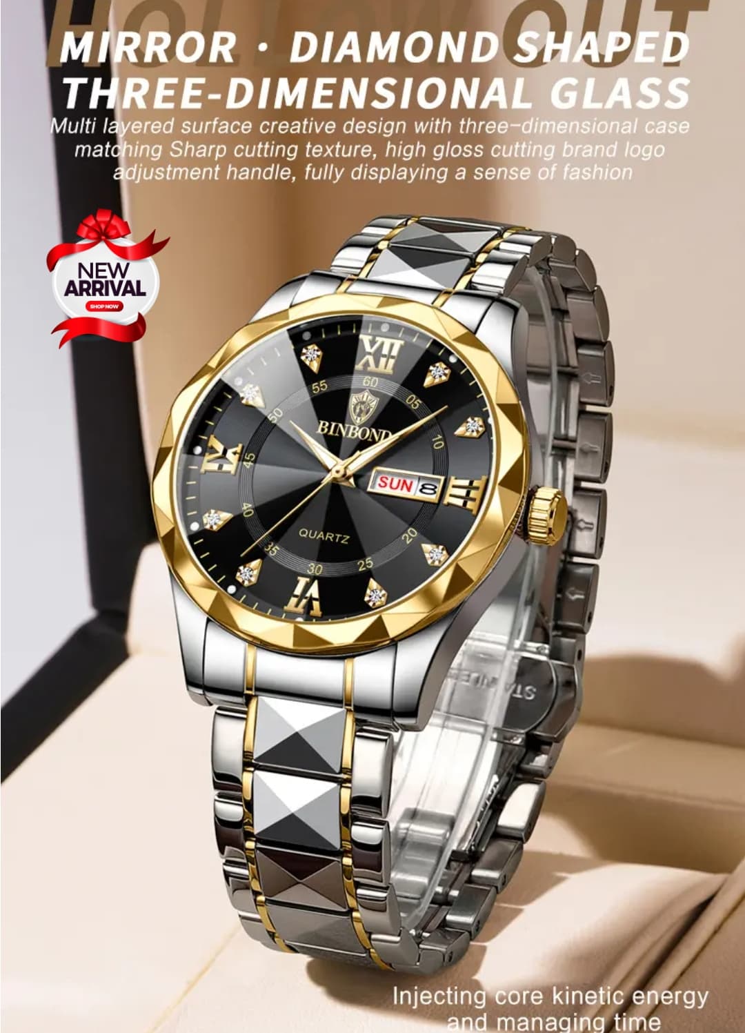 BINBOND (MEN'S WATCH)