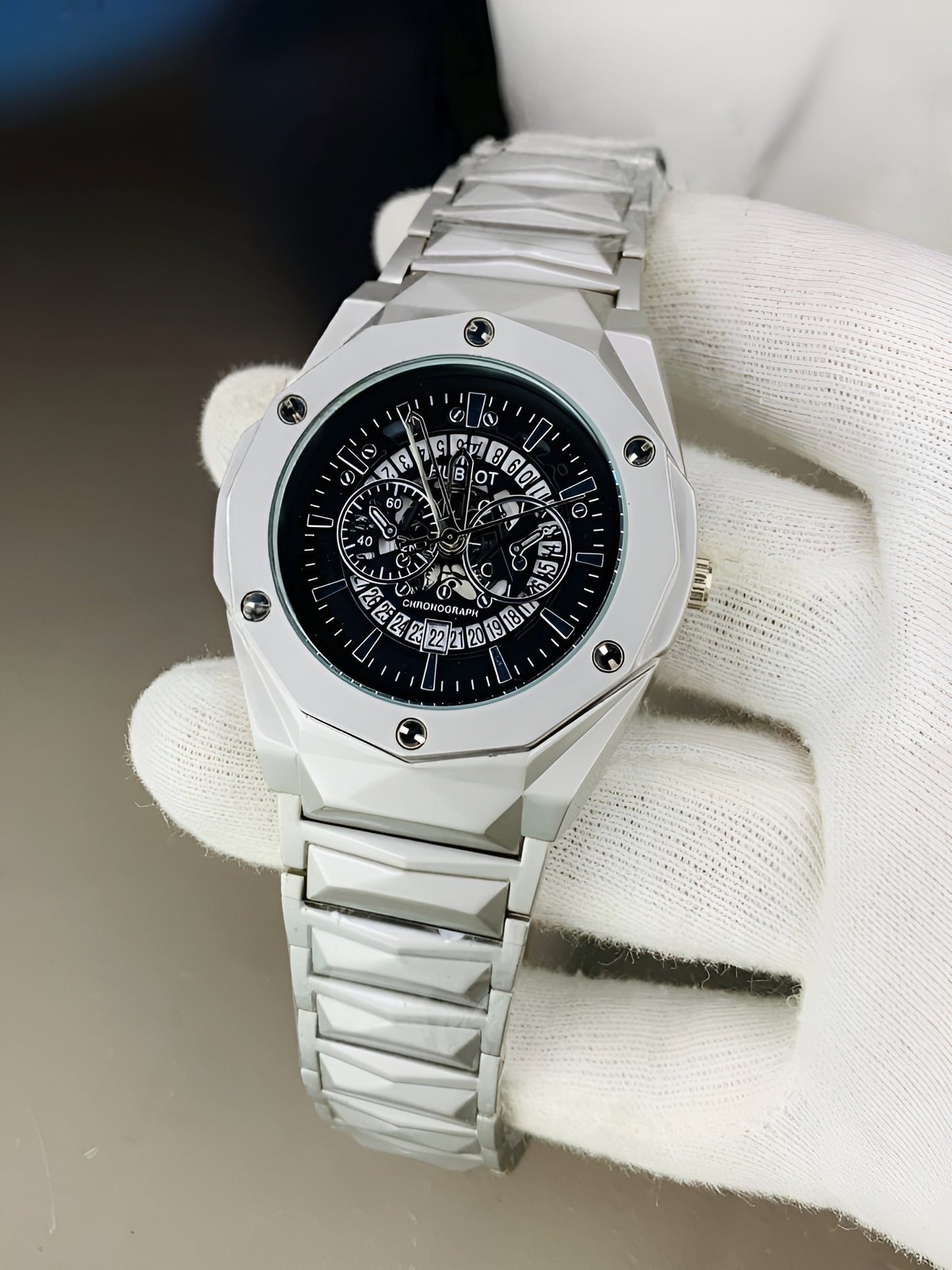 Hublot Diamond Cut Black