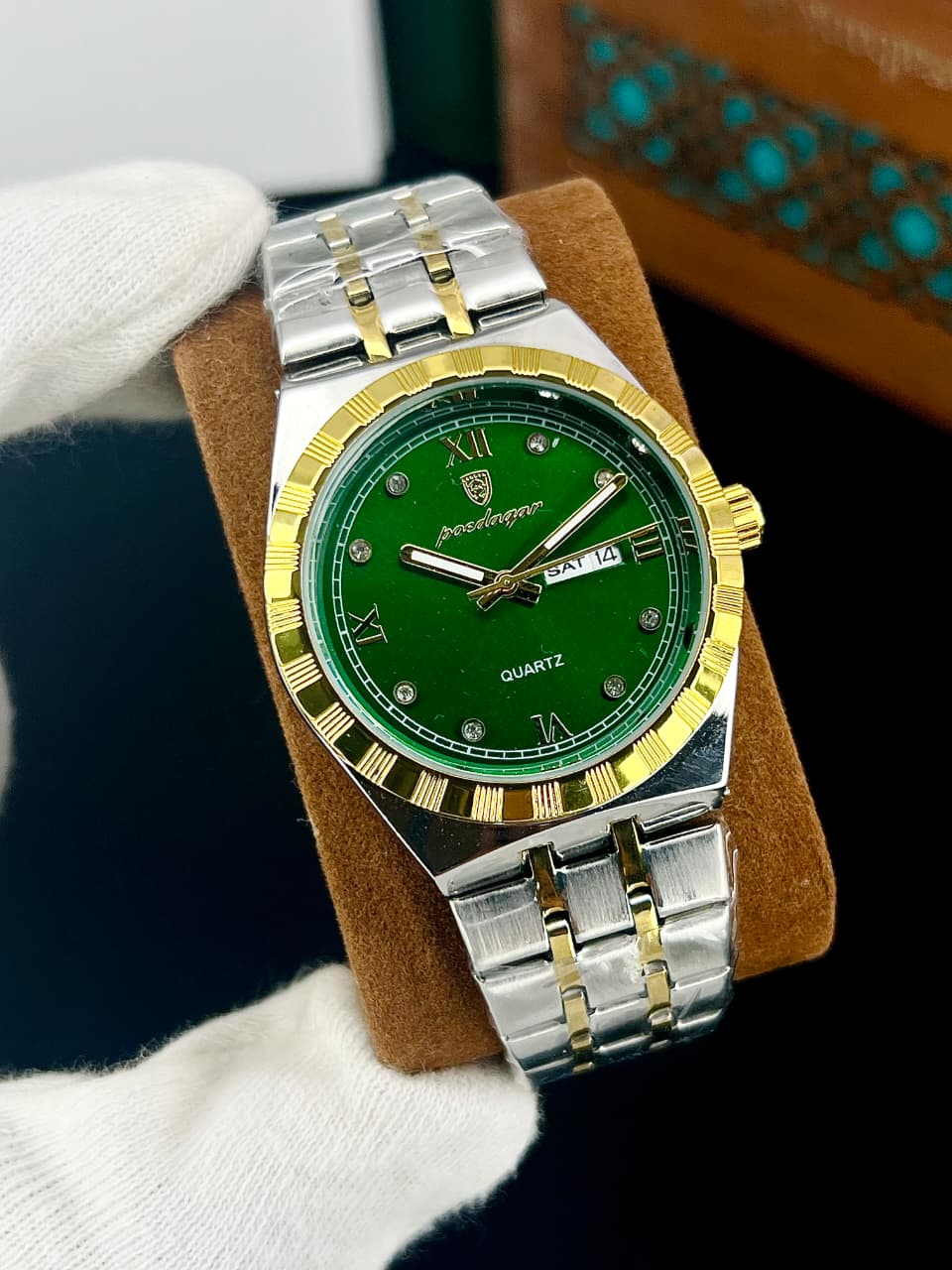 Prestige Day-Date Luxury Quartz Watch