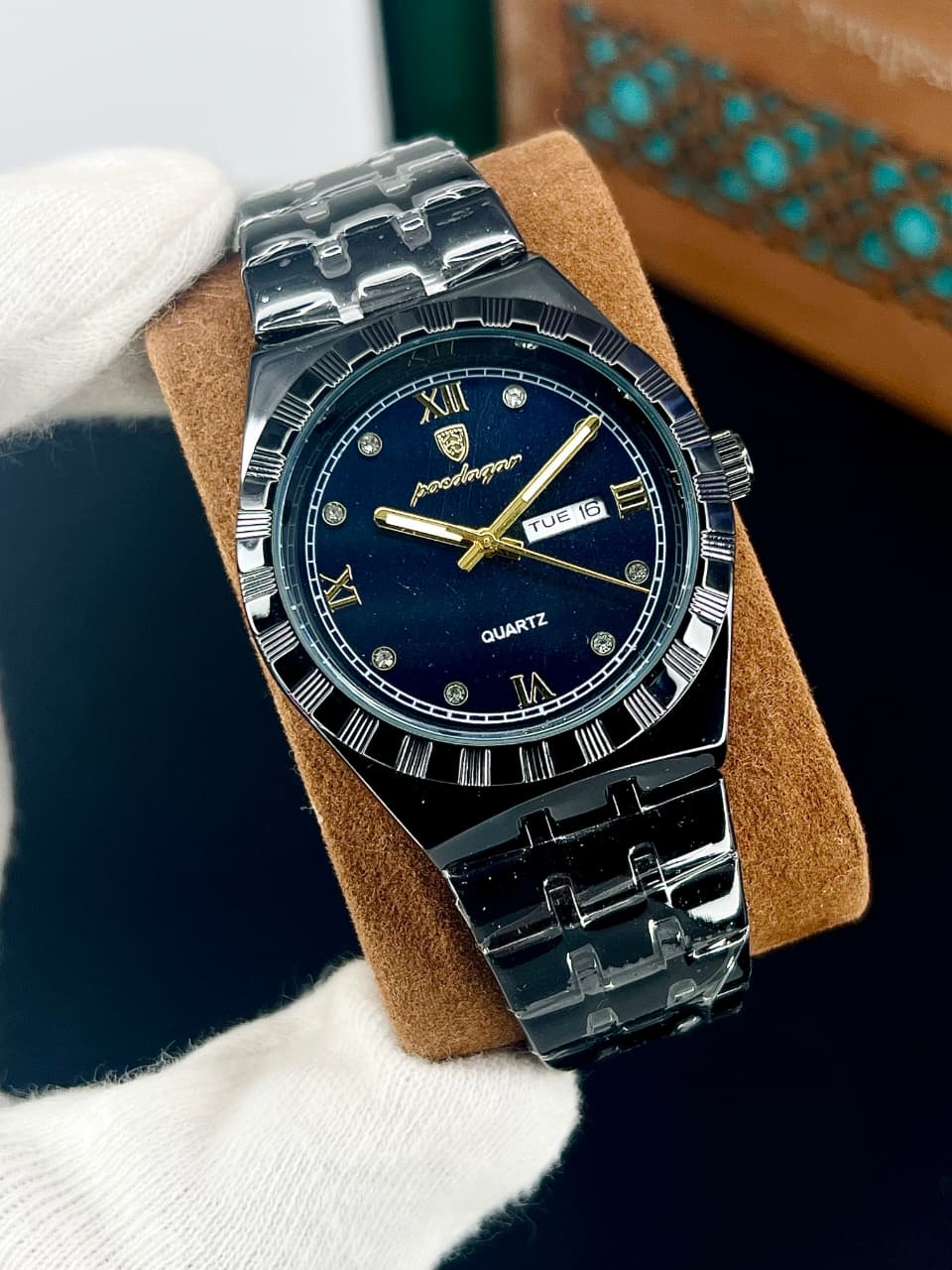Prestige Day-Date Luxury Quartz Watch